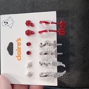 Claire's Angel 😇 & Devil 😈 Earrings NWT